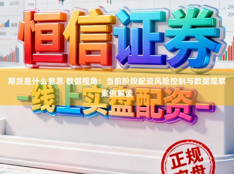 期货是什么意思 数据视角：当前阶段配资风险控制与数据观察案例解读